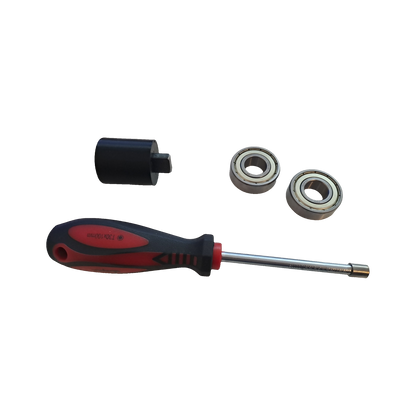 2 Kugellager + Schraubendreher Gas- Ölbrenner Motor FHP/AEG EB 95C42/2 EB 95042 – Ansicht 6
